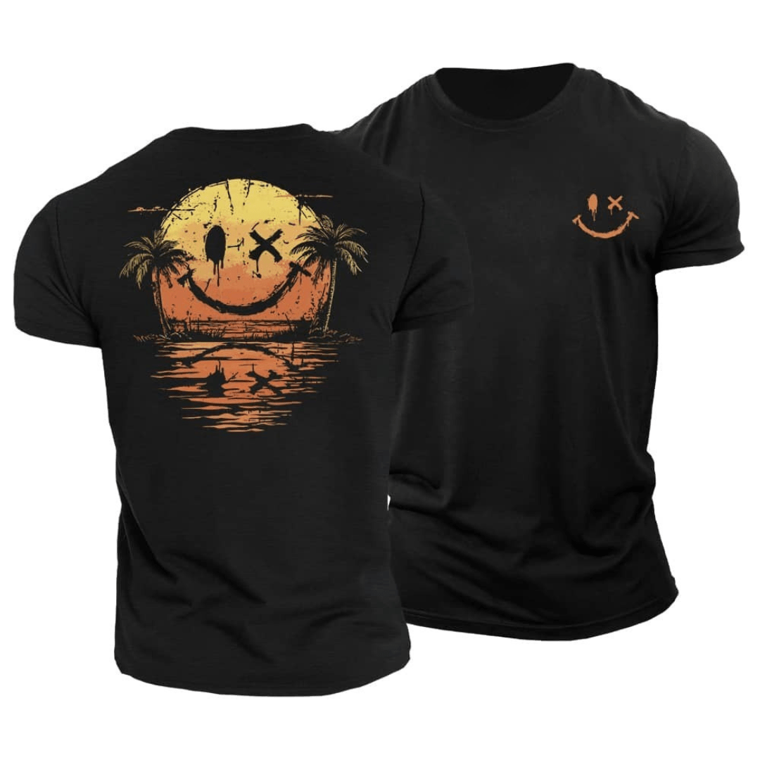 Sommar-Smiley Sea T-shirt
