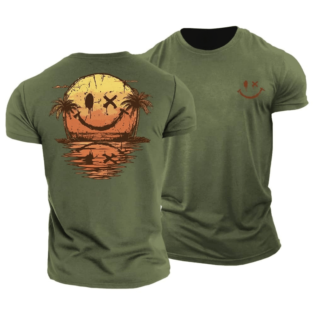 Sommar-Smiley Sea T-shirt