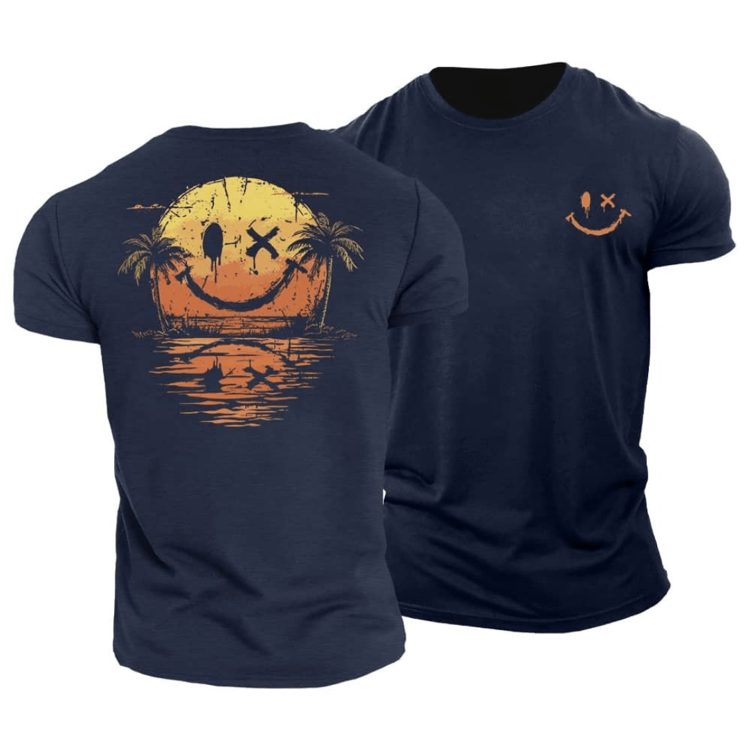 Sommar-Smiley Sea T-shirt